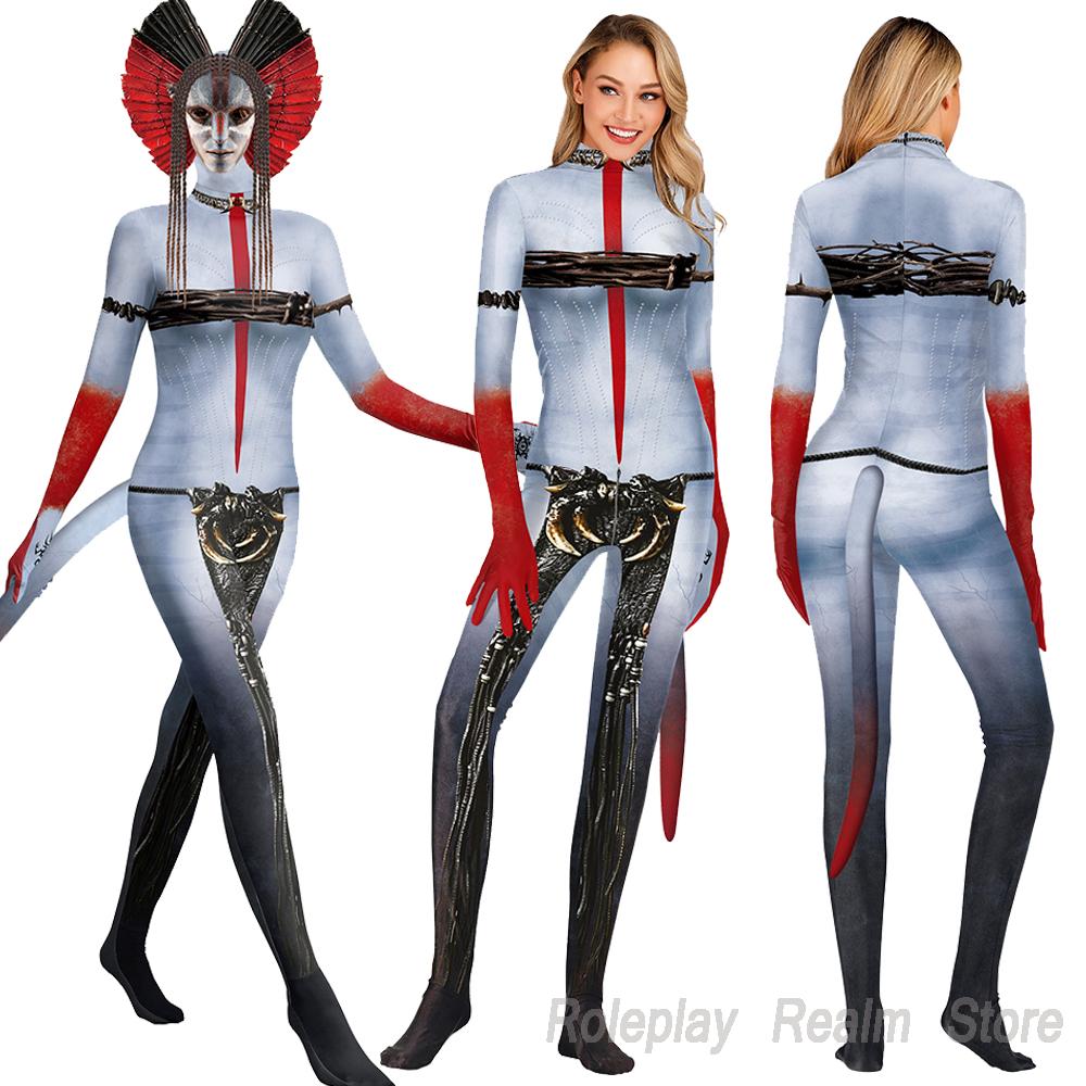 Cosplay Avatar Anime - أزياء تنكرية أفاتار نسائية، زي قائد