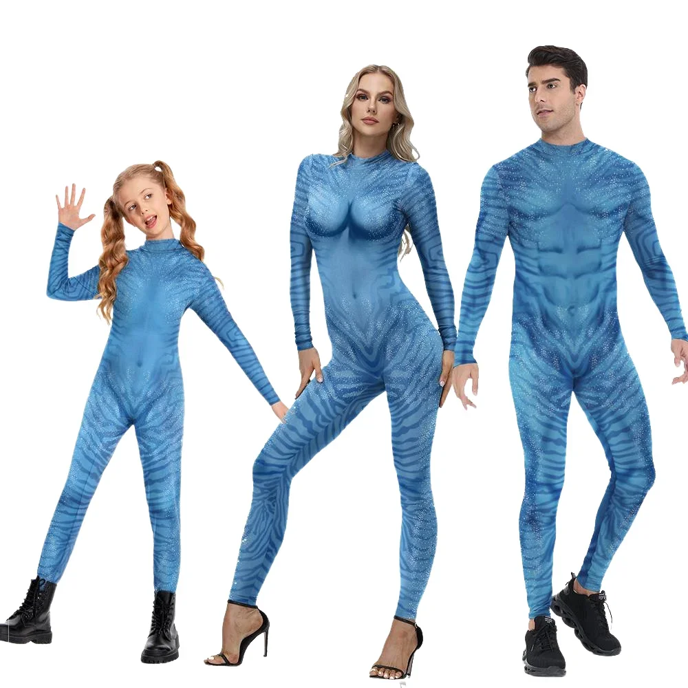 Cosplay Avatar Anime - أزياء عائلية متطابقة من أفاتار، زي