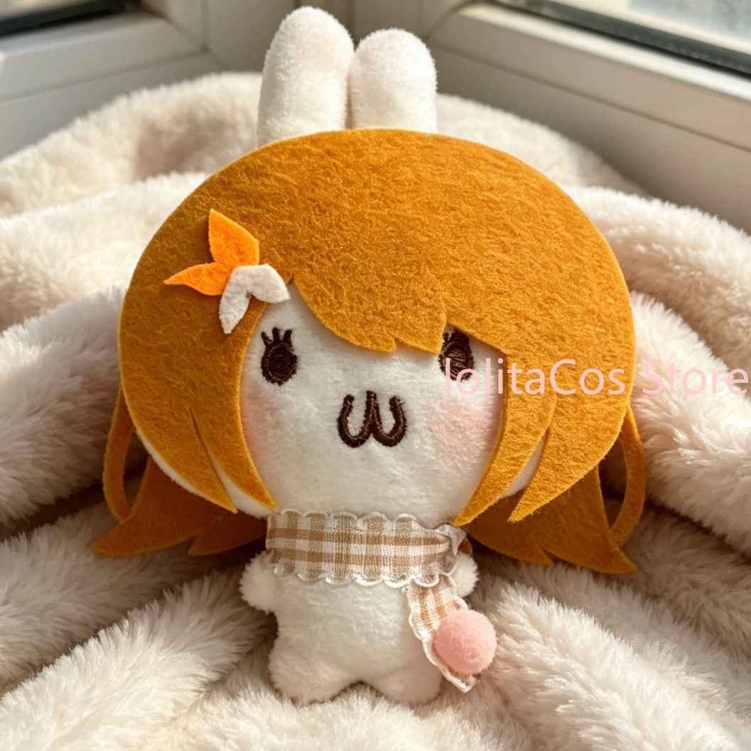 دمية محشوة لطيفة مصنوعة يدويًا - مراجعة Anime Cosplay Bunny وسعره