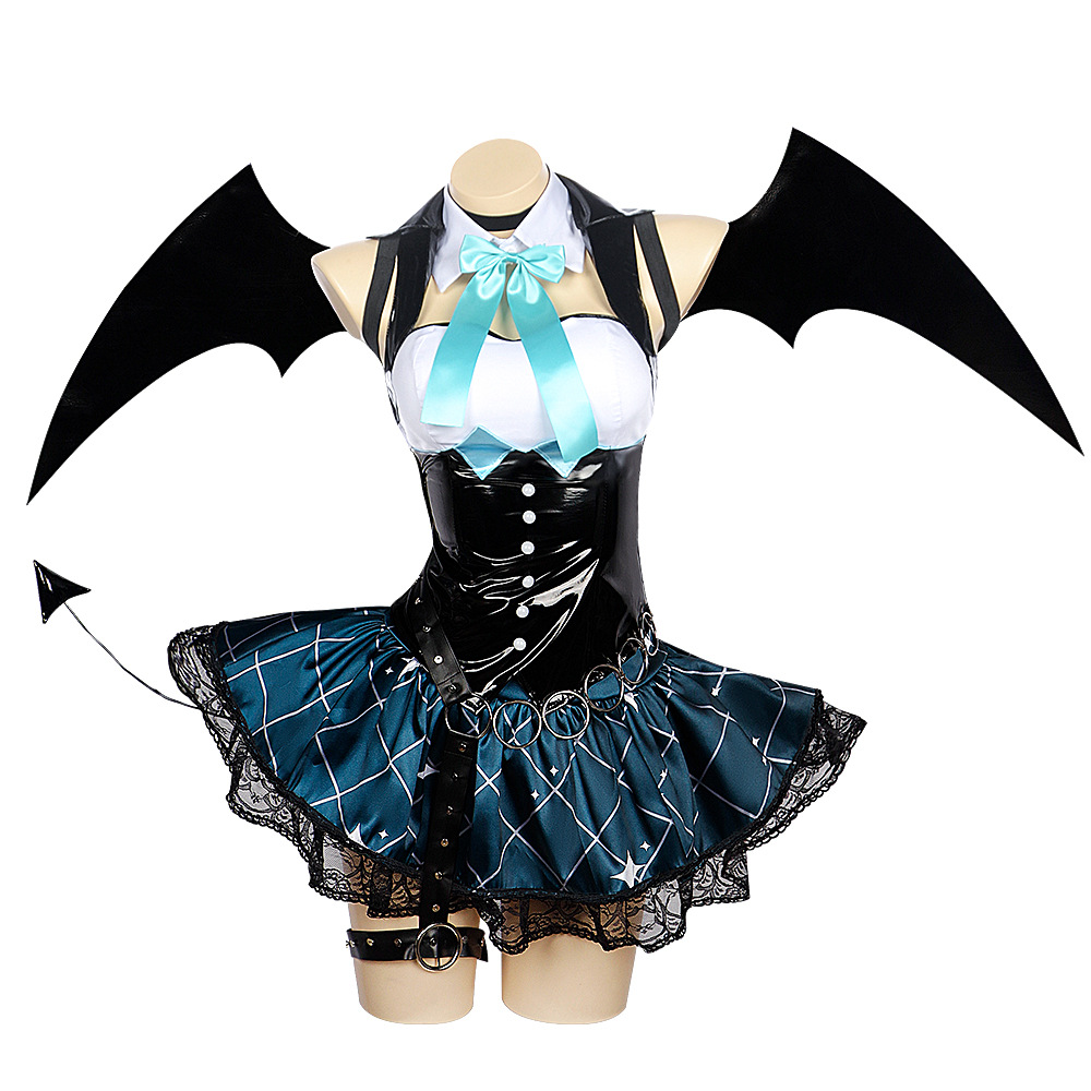 زي تنكري ديمون ميكو x راسكال ل - مراجعة Anime Cosplay Miku وسعره