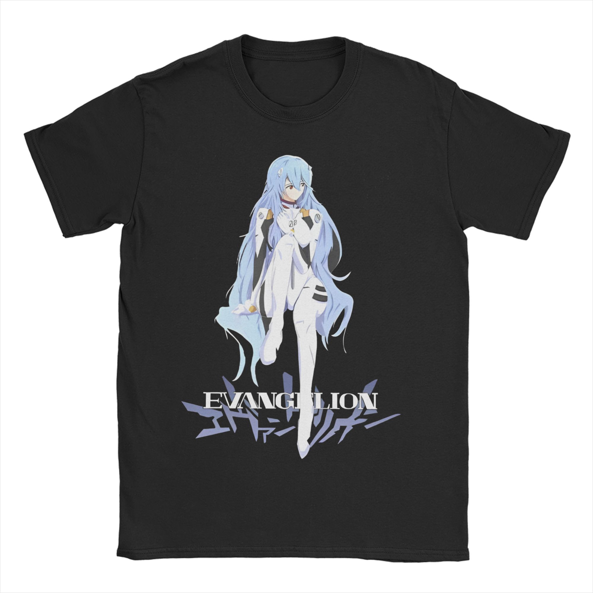 تي شيرت EVA Rei Ayanami للرجال - مراجعة Anime Cosplay Ideas Male وسعره