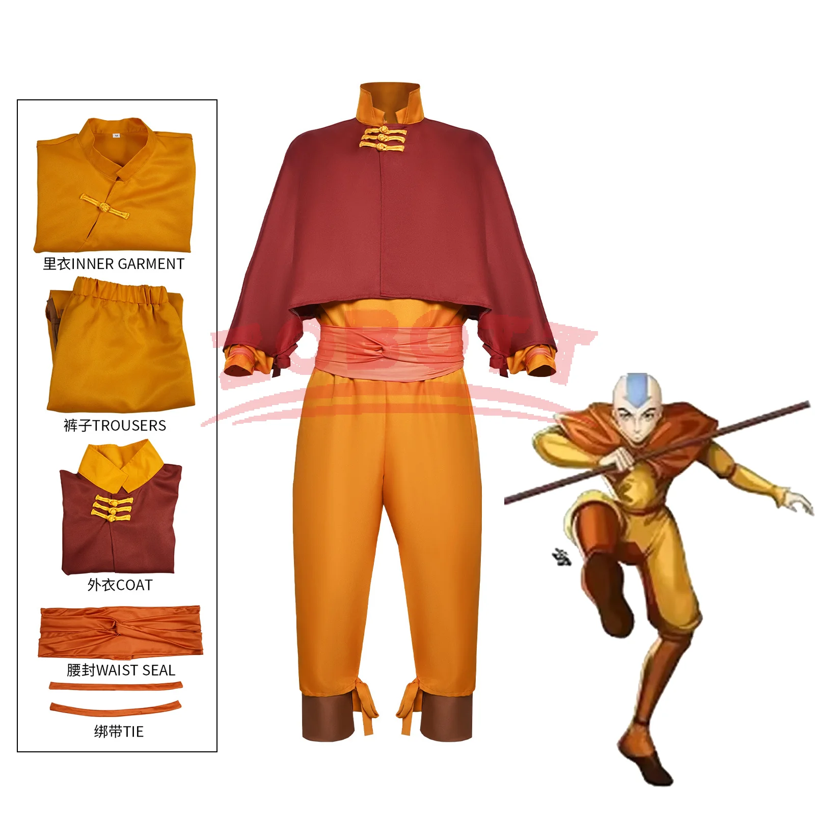 زي تنكري لشخصية آن من أنمي أفا - مراجعة Cosplay Avatar Anime وسعره