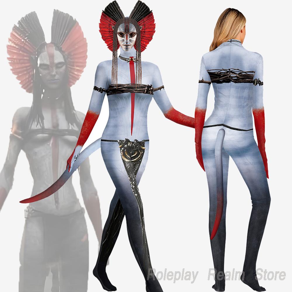 أزياء تنكرية أفاتار نسائية، زي - مراجعة Cosplay Avatar Anime وسعره