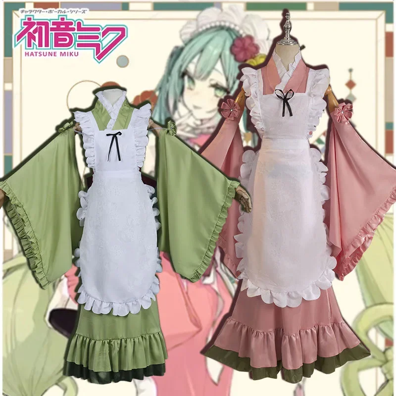2025 ملابس نسائية كوسبلاي لشخص - مراجعة Anime Cosplay Miku وسعره