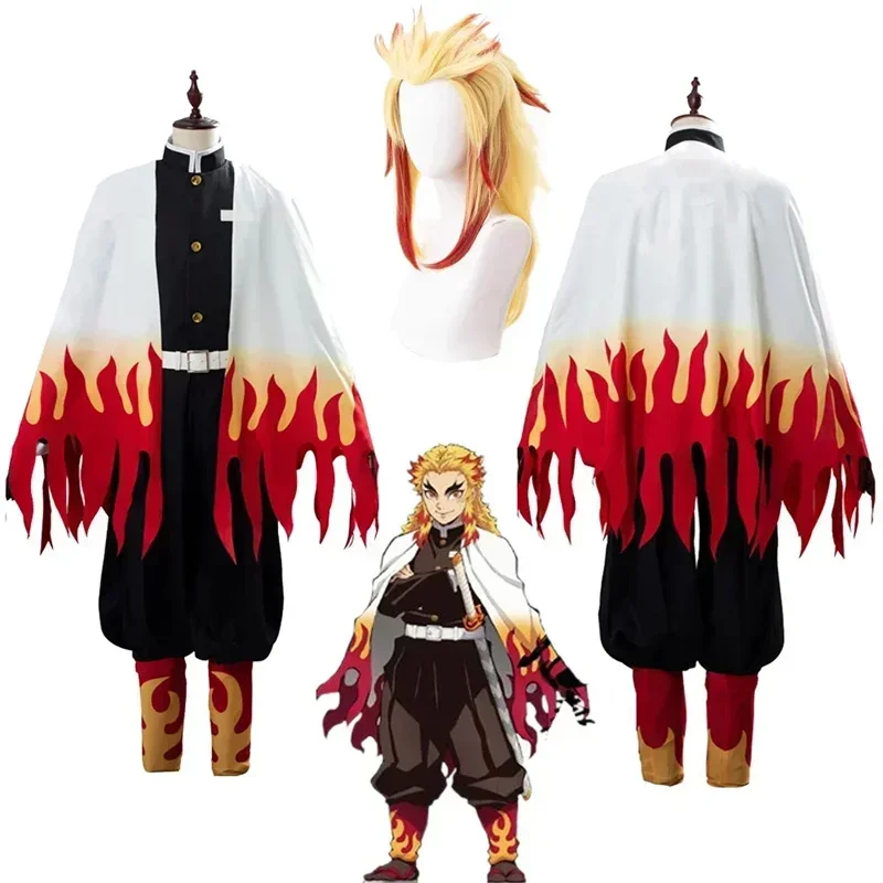 Rengoku Kyoujurou الخيال البار - مراجعة Anime Cosplay Demon Slayer وسعره