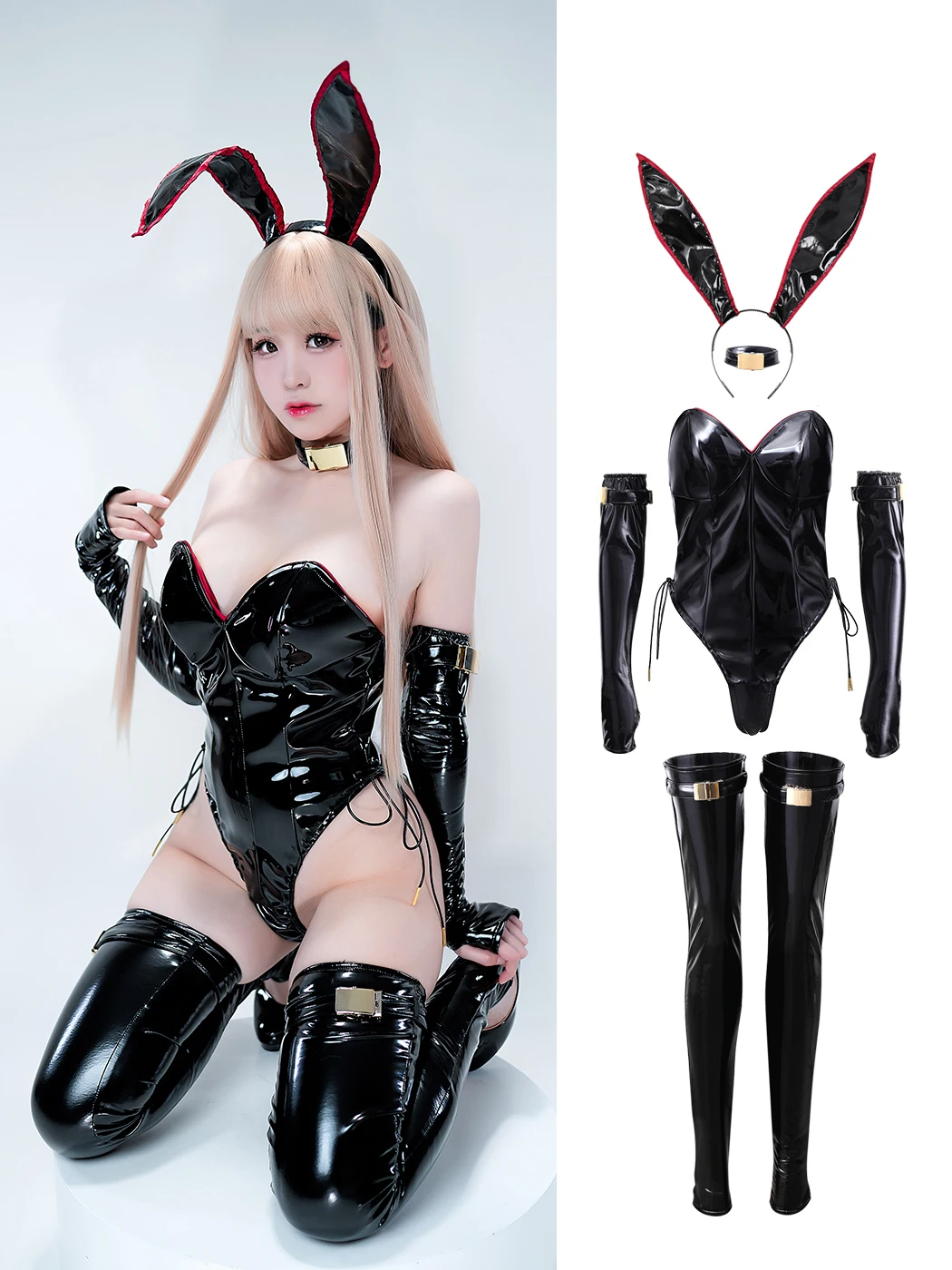 التصميم الأصلي لطيف الأرنب فتا - مراجعة Anime Cosplay Bunny وسعره