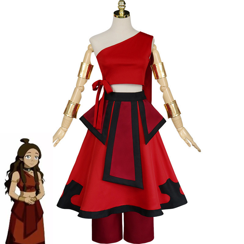 زي تنكري جديد لشخصية كاتارا من - مراجعة Cosplay Avatar Anime وسعره